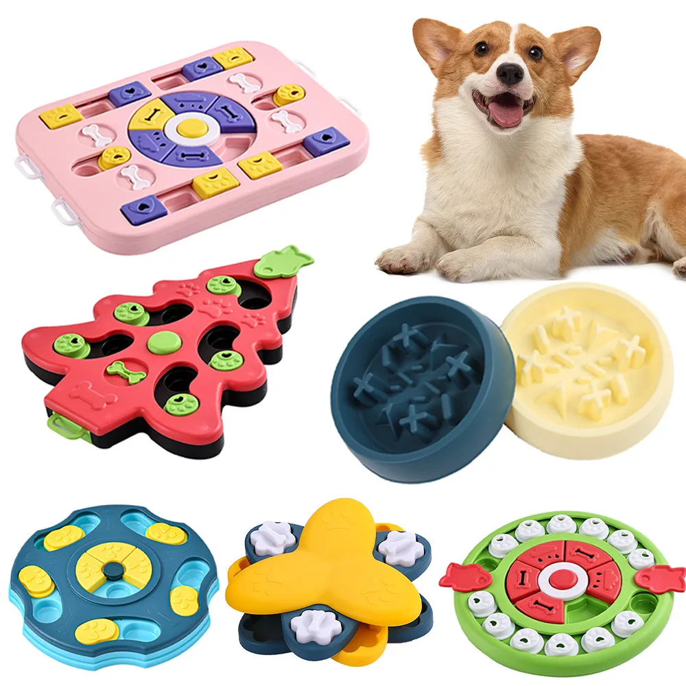 Snuffle Mat For Dogs - Welpen-IQ-Futterspender, langsam essend, rutschfeste Schüssel, Haustier,