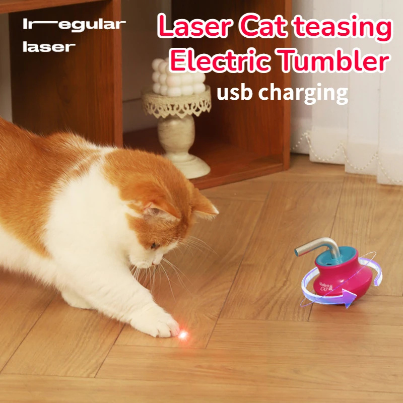 Laser Pointer Cat Toy Automatic - Smart Automatische Laser Katze Spielzeug Elektrische