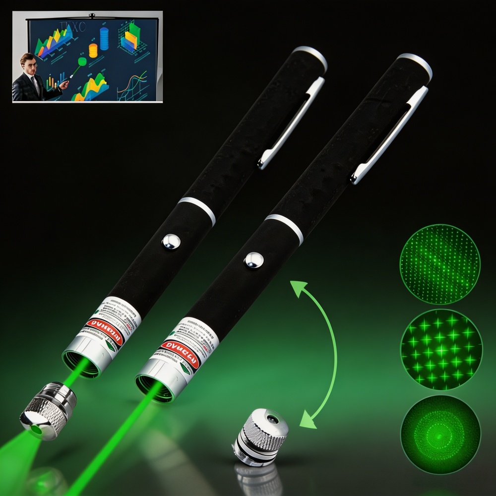 Laser Pointer Cat Toy Automatic - (Batterien Nicht Enthalten) Grüner Roter Laserpointer