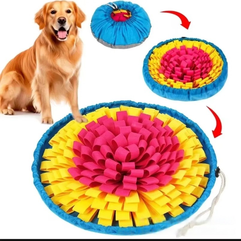 Snuffle Mat For Dogs - Neue Haustier Schnüffel Pad Blume-förmigen Slow