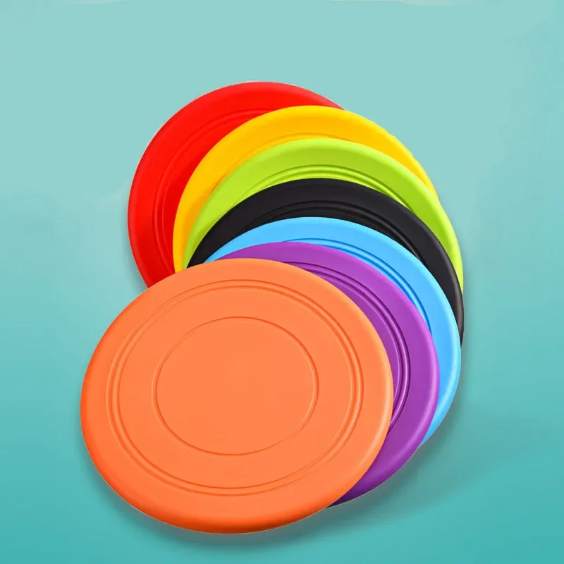 Flying Disc Dog Training Toy - Silikon fliegende Untertasse lustige Hund Katze