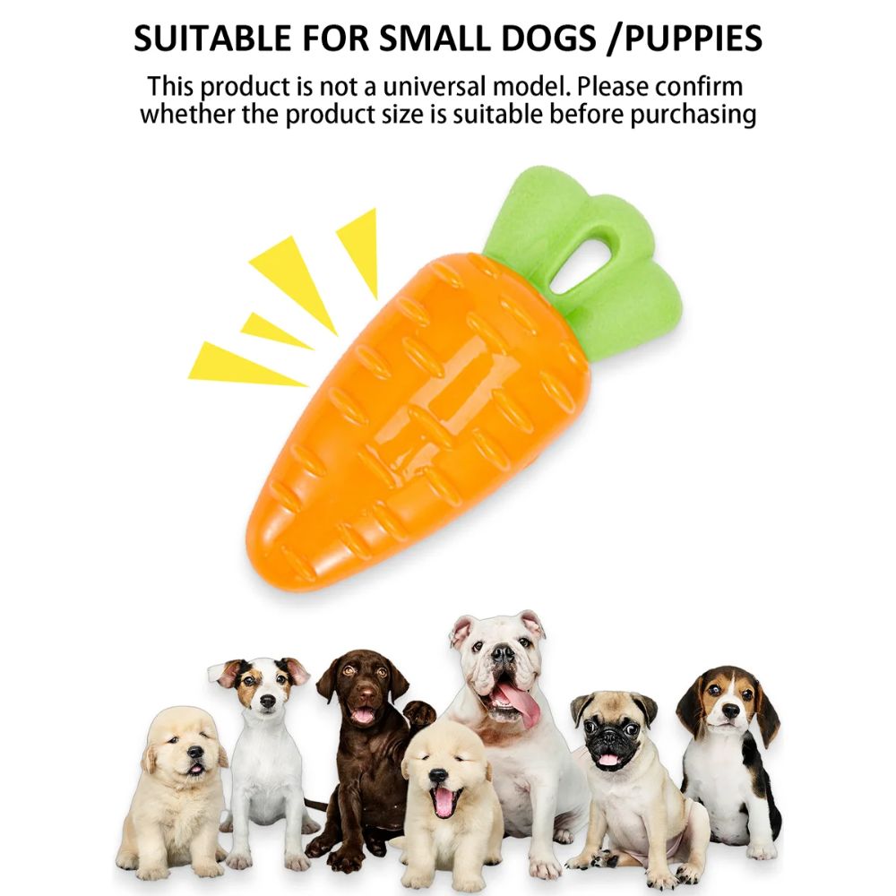 Indestructible Dog Chew Toy - Langlebiges TPR Unzerstörbares Hundespielzeug Quietschendes Unzerstörbares