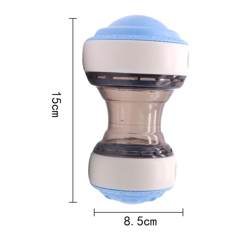 Rubber Treat Dispensing Dog Toy - 1 Stück Kau-Zahnreinigungsball, geeignet für alle
