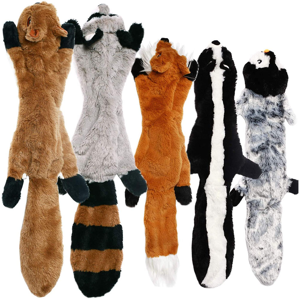 Indestructible Dog Chew Toy - Lustiges simuliertes Tier, kein Füllung, Hundespielzeug