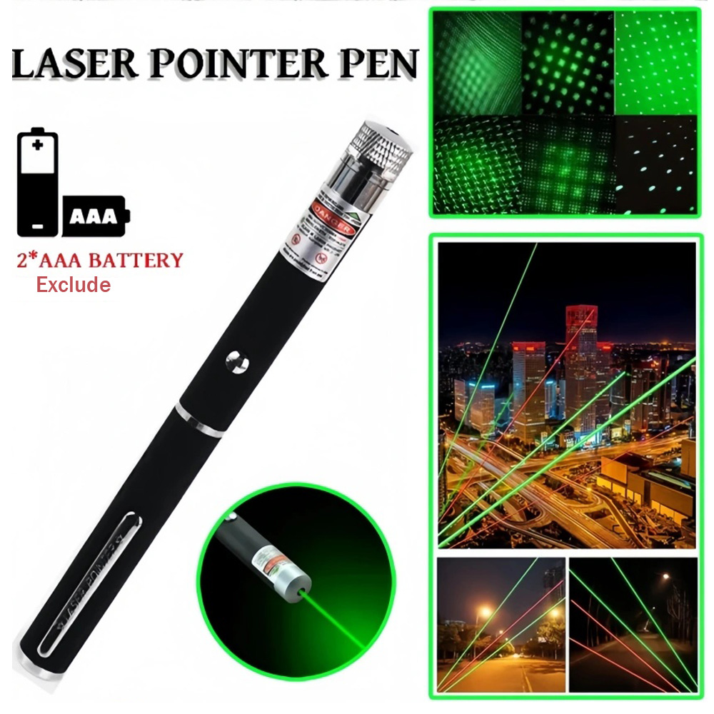 Laser Pointer Cat Toy Automatic - (Nicht enthalten: Batterien) Grüner Roter Laserpointer
