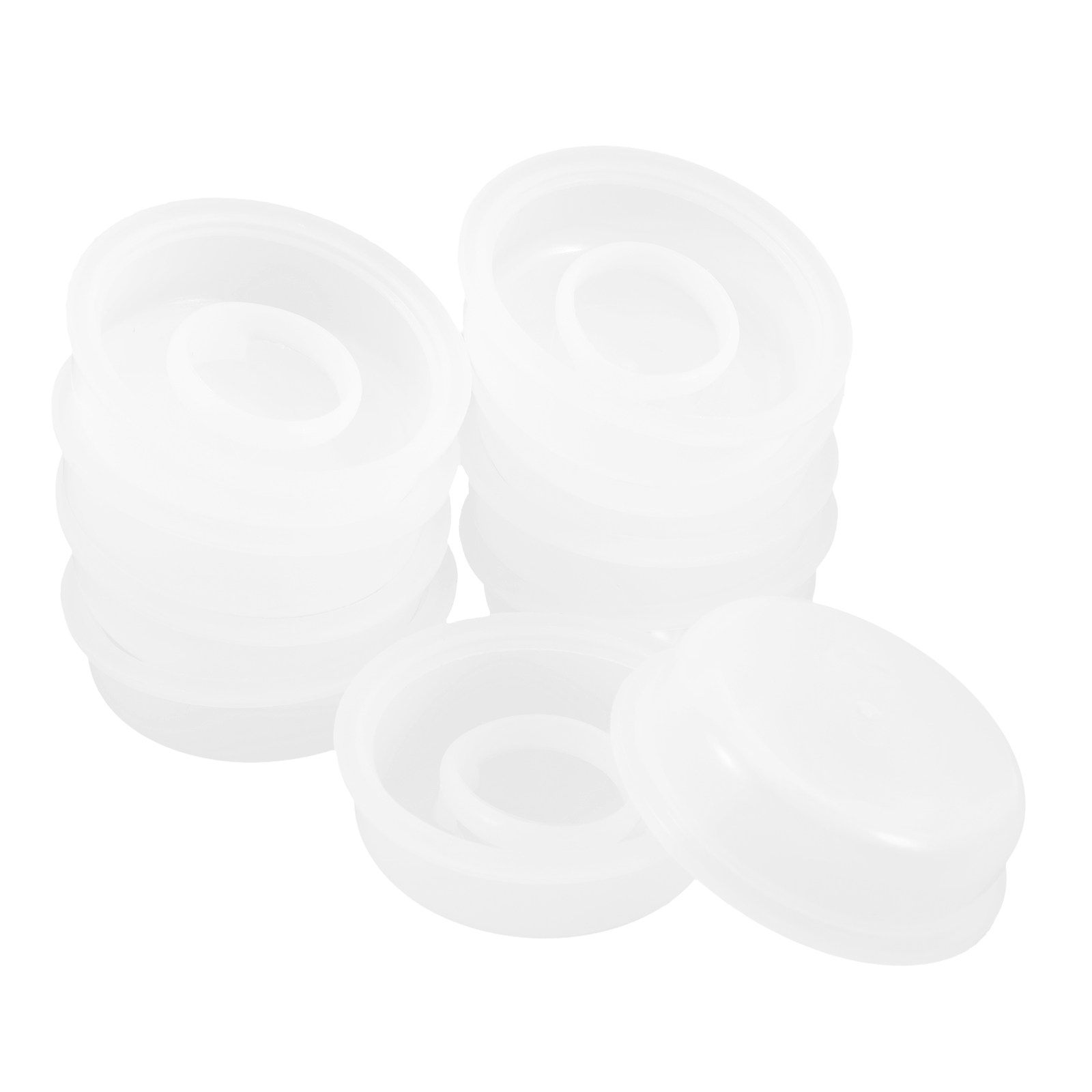 Pet Feeders - 10 Stück Kunststoff-Deckel für Chemikalienbehälter 20-25L,