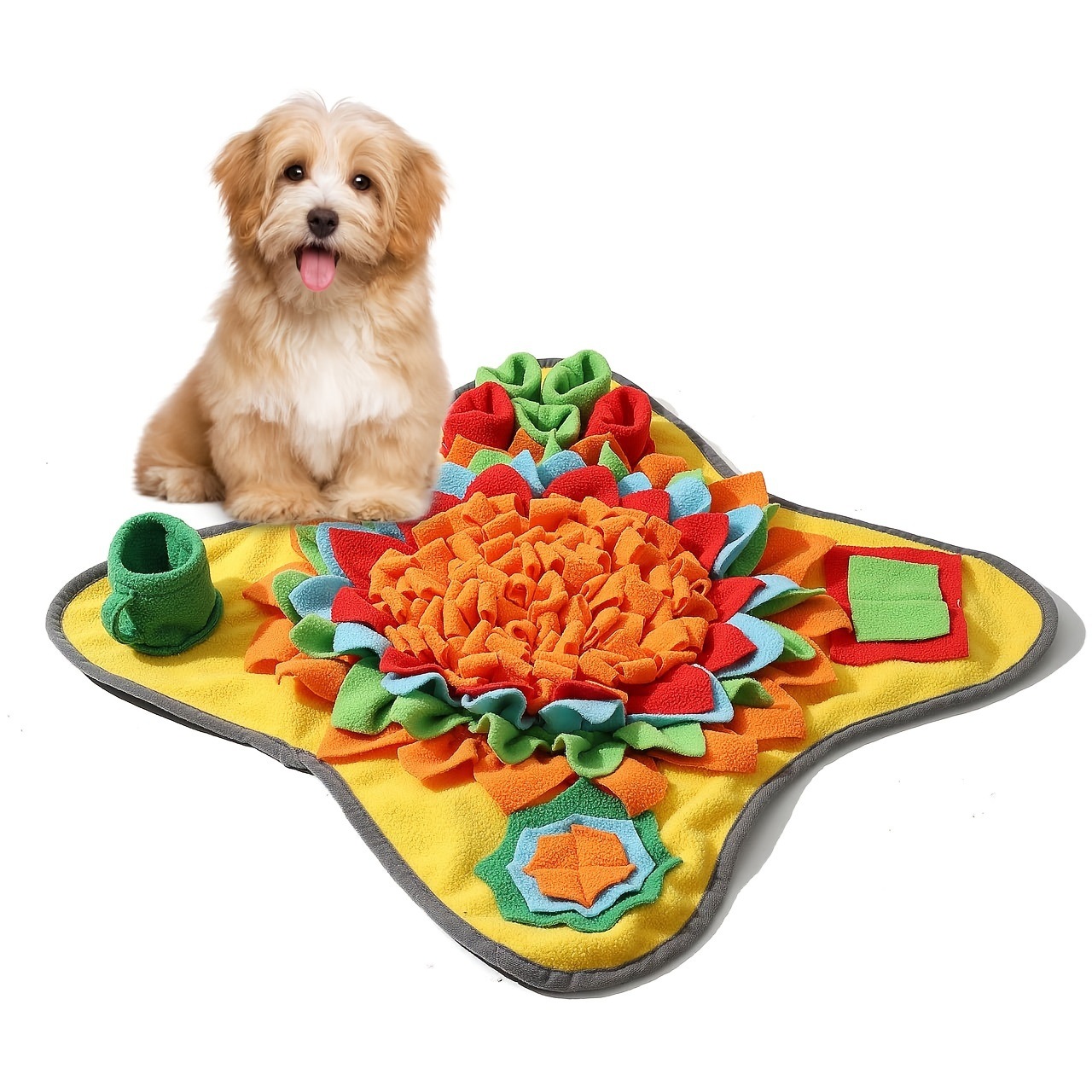 Dog Puzzle Feeder Toy - Gute Schnupftabakmatte für Hunde, interaktives Futterpuzzle