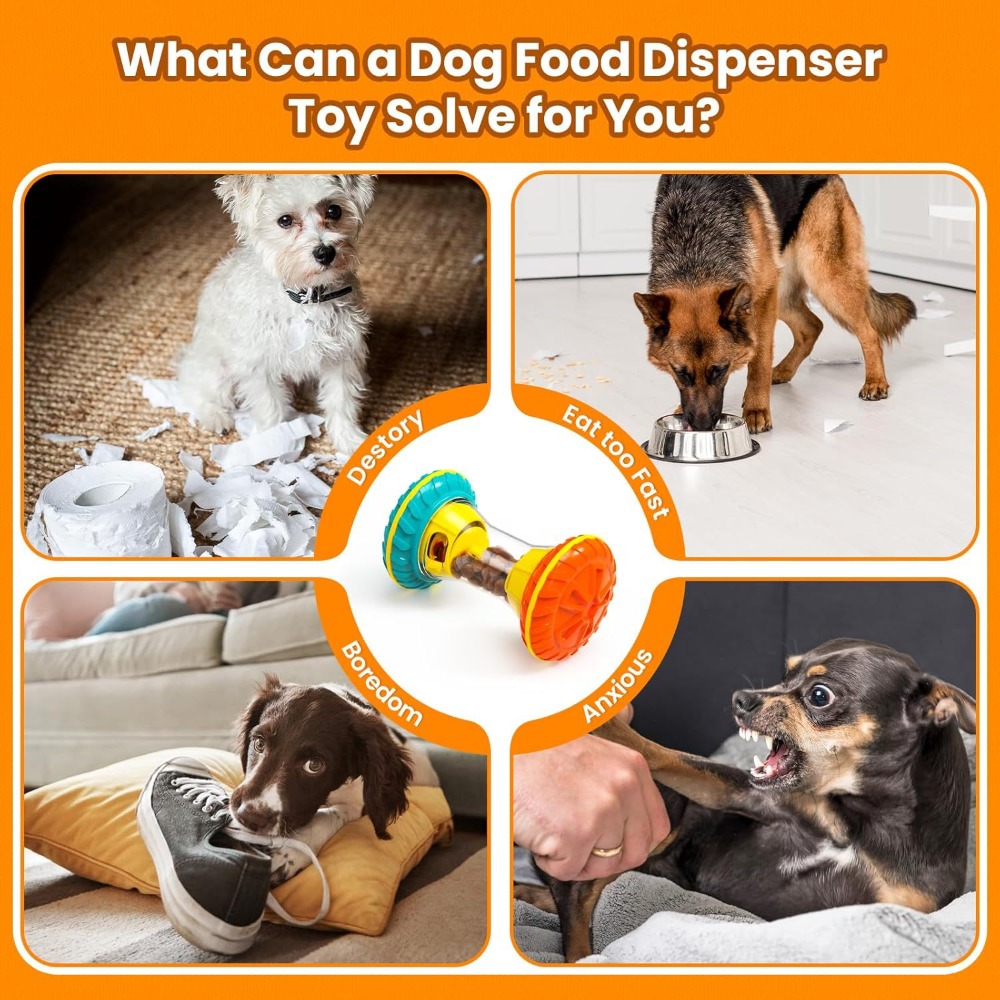 Leises, rollendes Hundespielze – Rubber Treat Dispensing Dog Toy Bewertung und Preis