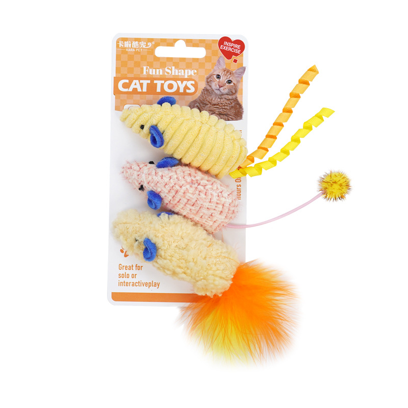 Katzenspielzeug, 3 Stück, Plüs – Catnip Interactive Plush Mouse Bewertung und Preis