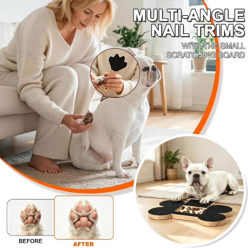 Hölzernes Kratzbrett für Hunde – Suction Cup Dog Tug Toy Bewertung und Preis