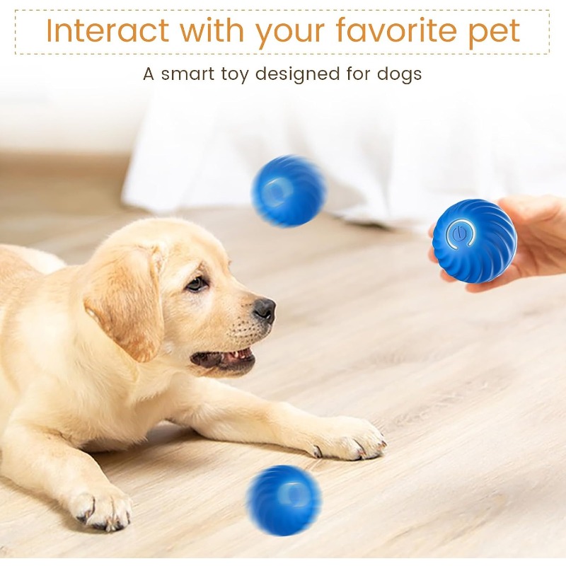 USB-Smart-Puppy Interaktiver H – Automatic Moving Dog Ball Bewertung und Preis