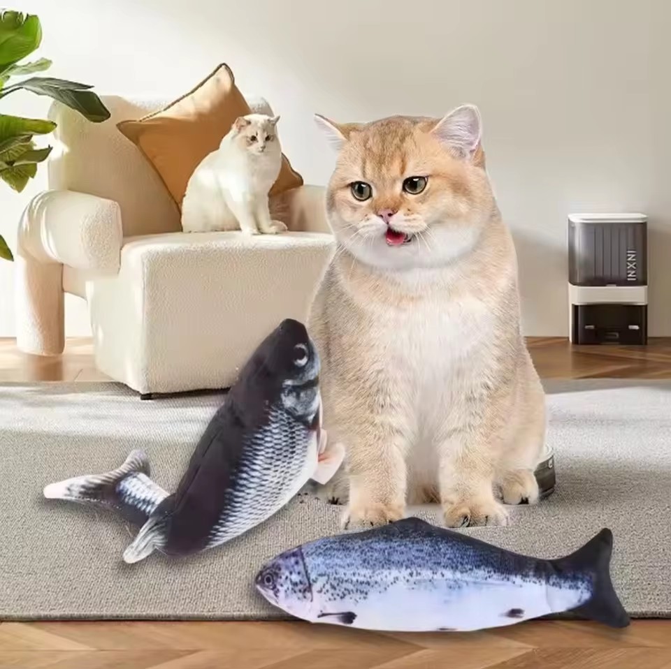 Katzen- und Hundespielzeug Fis – Electric Floppy Fish Dog Toy Bewertung und Preis