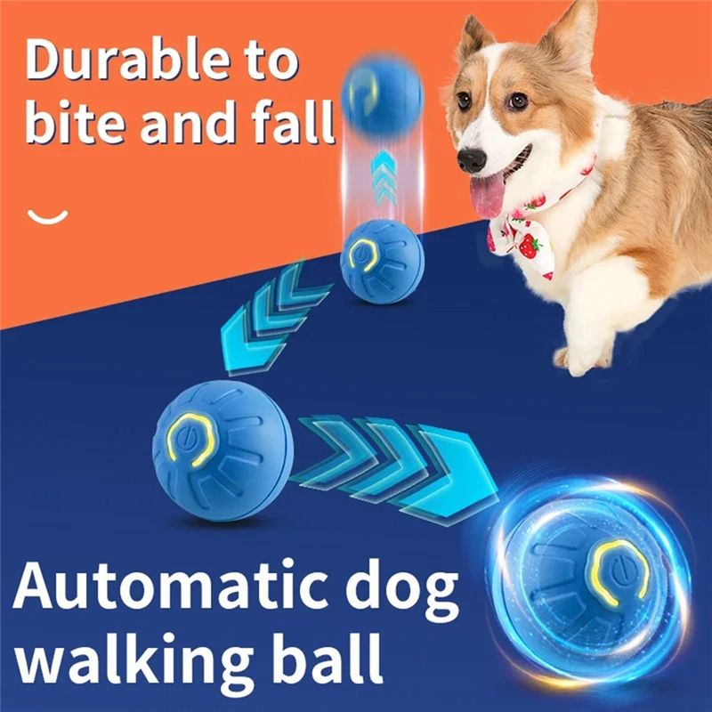 AT84-2PCS Intelligenter Hundeb – Automatic Moving Dog Ball Bewertung und Preis