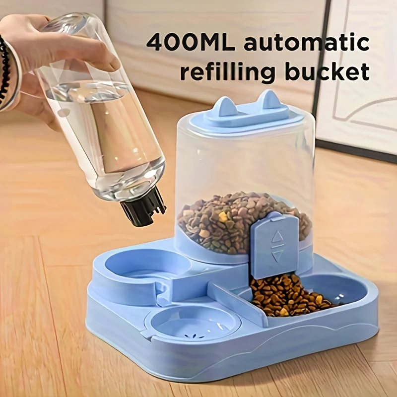 Ww-Haltbarer Kunststoff 2-in-1 – Pet Feeders Bewertung und Preis