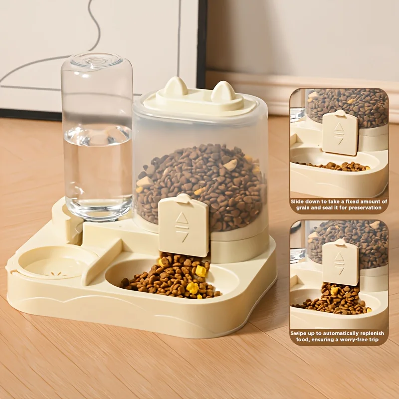 Ww-Haltbarer Kunststoff 2-in-1 – Pet Feeders Bewertung und Preis