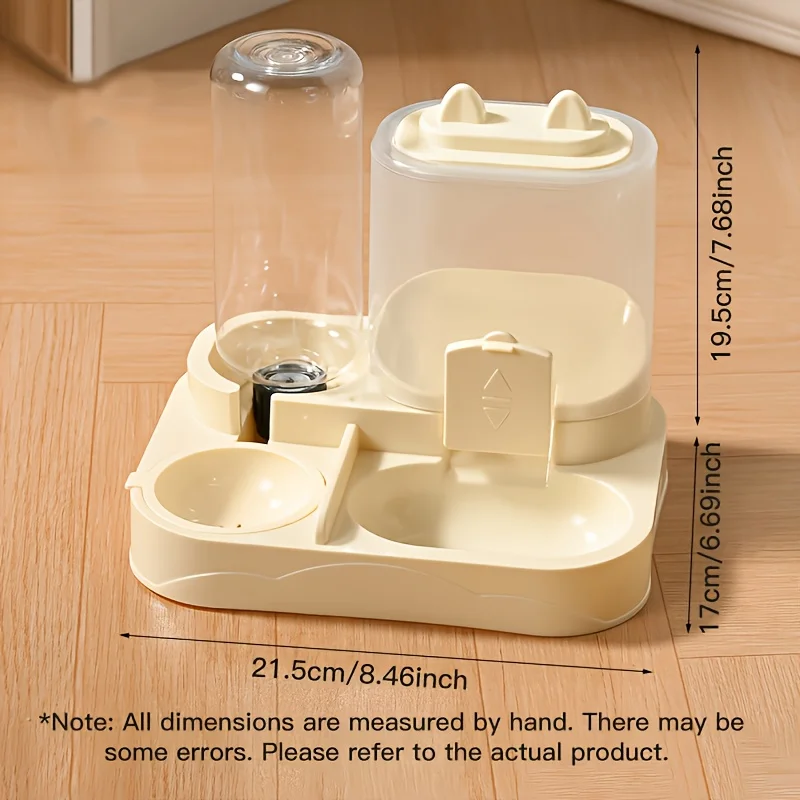 Ww-Haltbarer Kunststoff 2-in-1 – Pet Feeders Bewertung und Preis