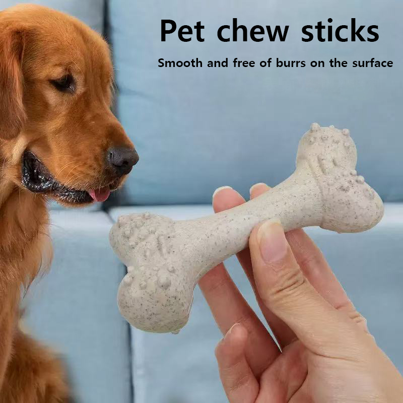 12 cm große Haustierspielzeuge – Teeth Cleaning Dog Chew Bone Bewertung und Preis