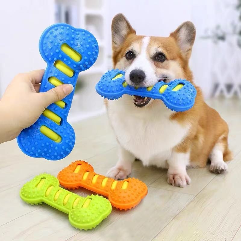 Gummi-Knochen-Hundekauartikel: – Teeth Cleaning Dog Chew Bone Bewertung und Preis