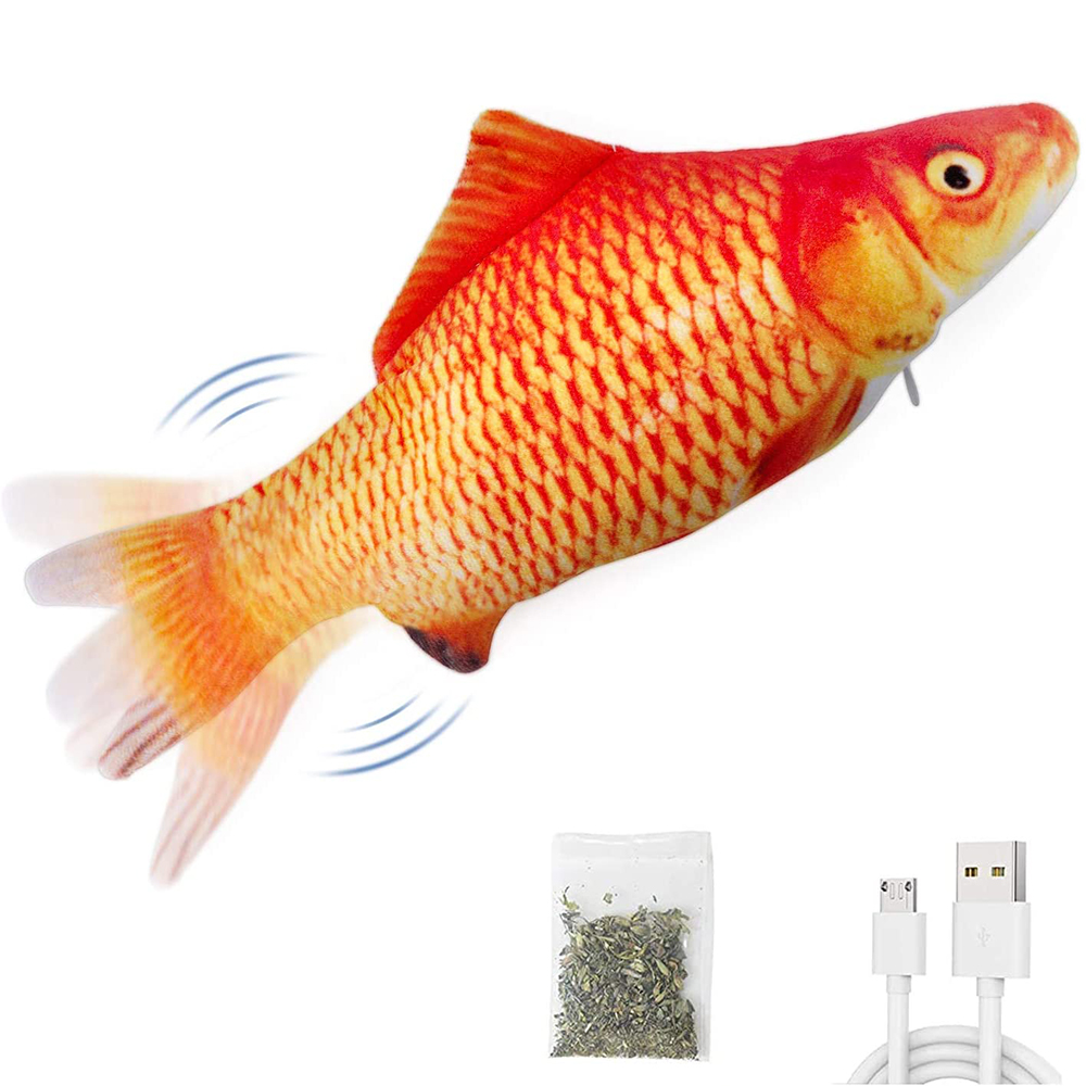 Katzenspielzeug Fisch USB-Lade – Electric Floppy Fish Dog Toy Bewertung und Preis