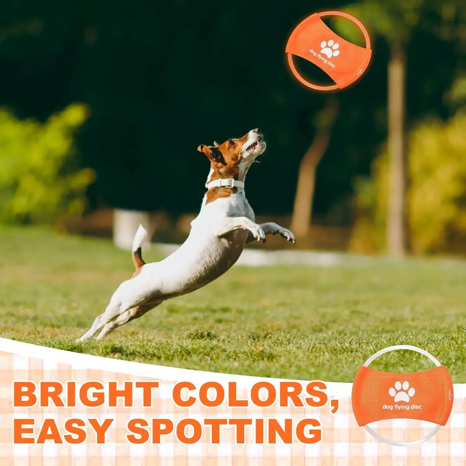 Hundespielzeug, LED leuchtende – Flying Disc Dog Training Toy Bewertung und Preis
