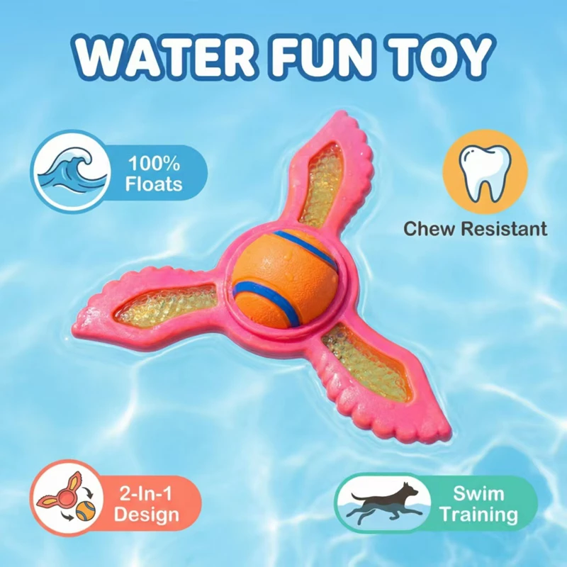 Interaktives schwimmendes Hund – Flying Disc Dog Training Toy Bewertung und Preis