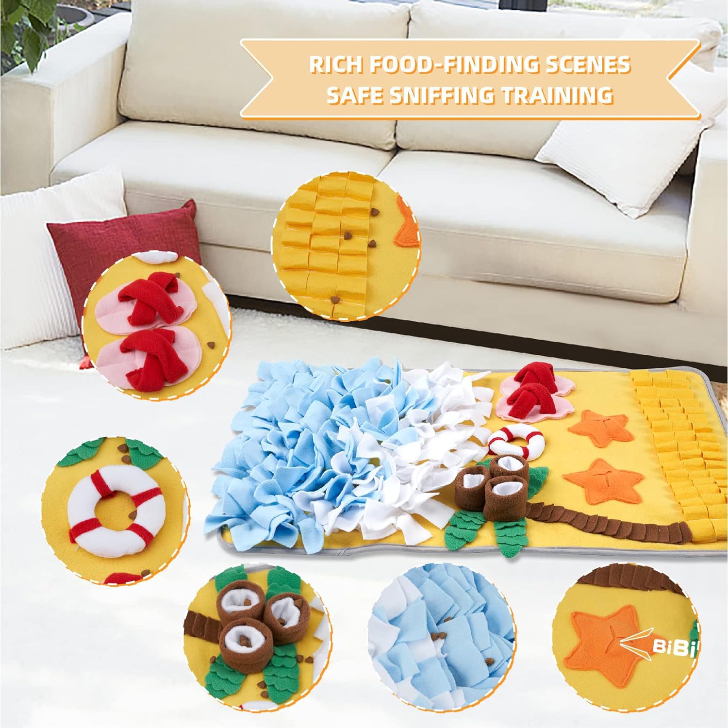 Neue Schnüffelmatte für Hausti – Snuffle Mat For Dogs Bewertung und Preis