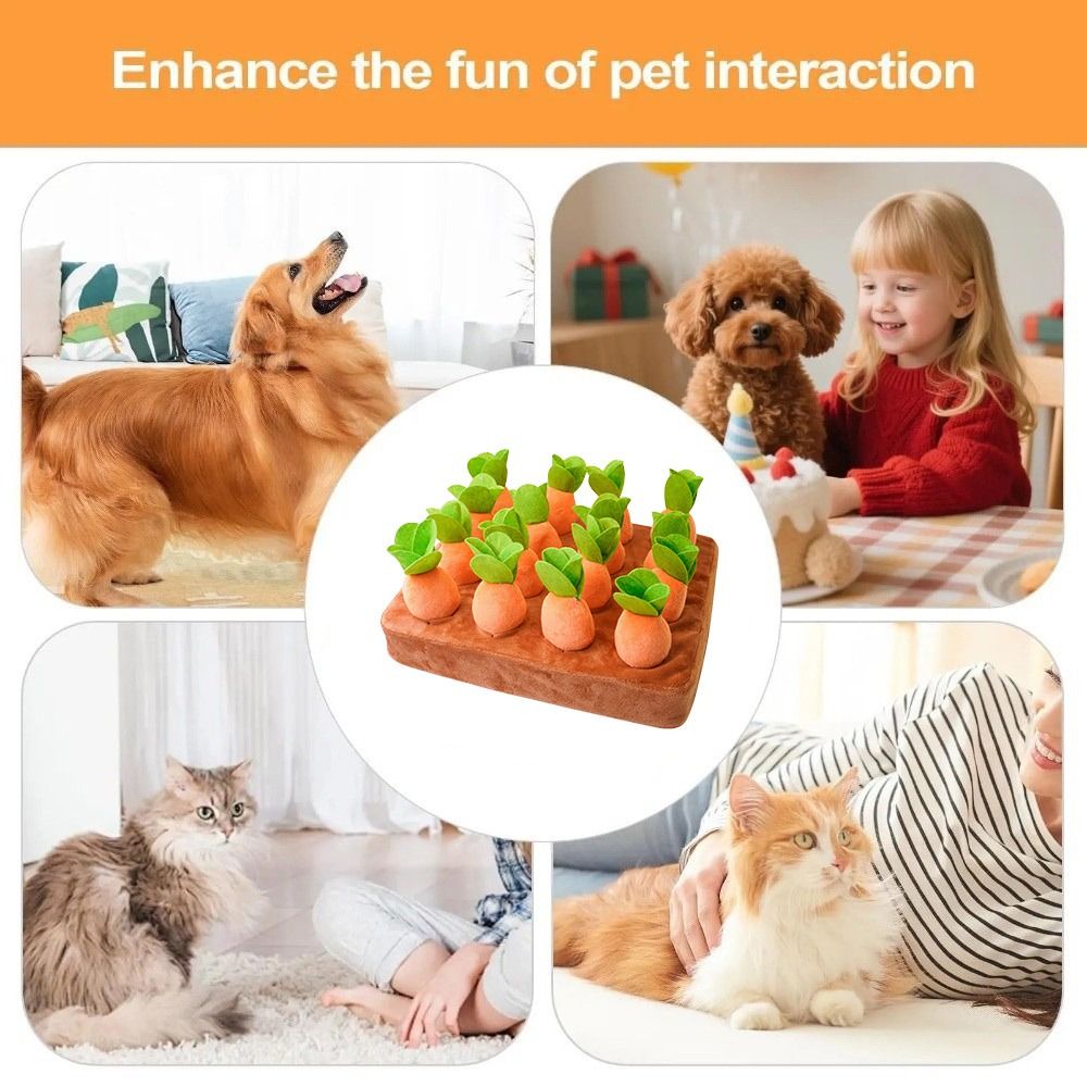 Stressabbauende Karotten-Schnü – Snuffle Mat For Dogs Bewertung und Preis
