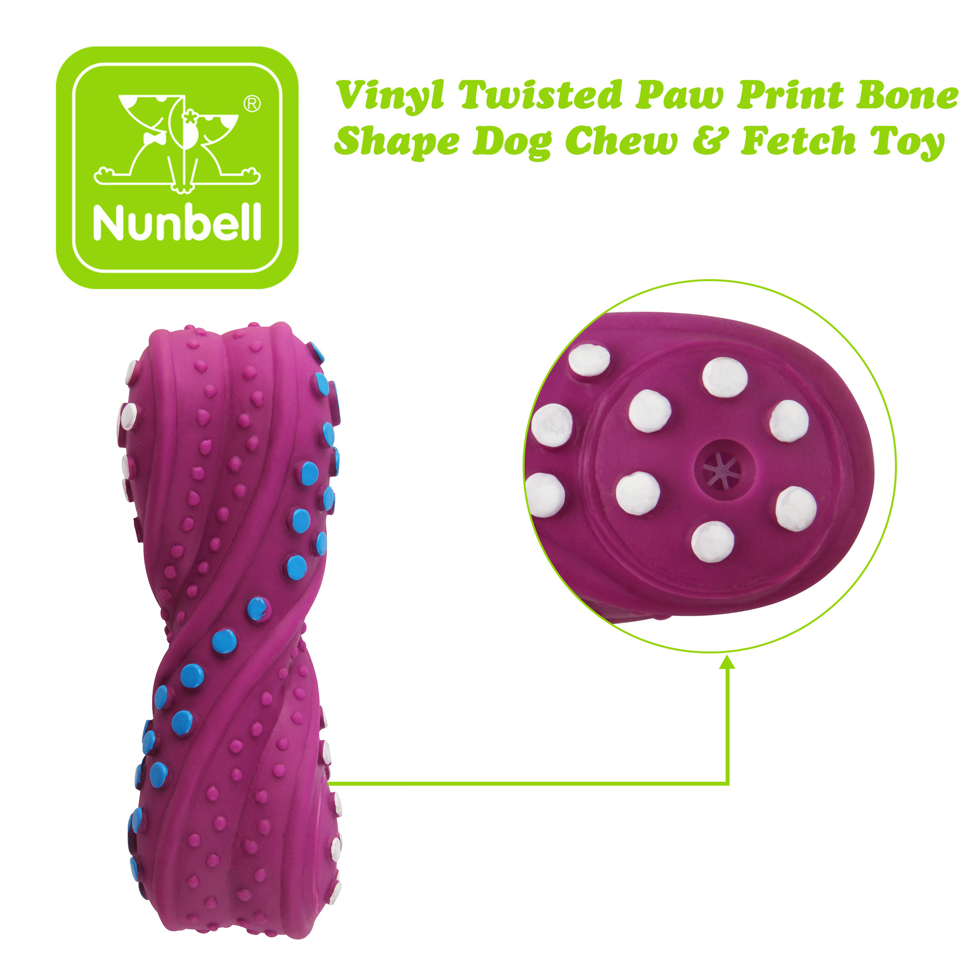 Quietschendes Hundespielzeug i – Teeth Cleaning Dog Chew Bone Bewertung und Preis