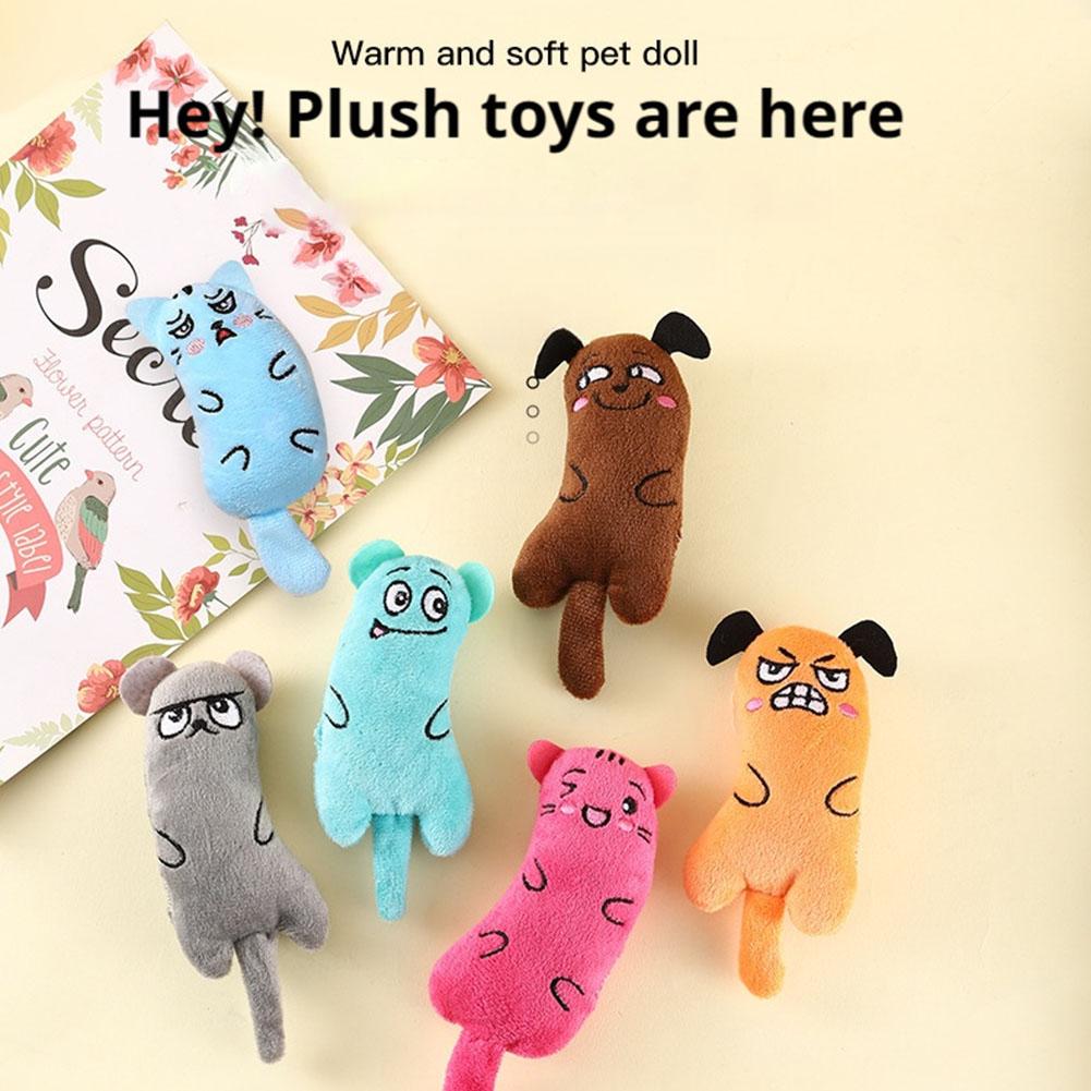 Cartoon Ausdruck Katze Spielze – Catnip Interactive Plush Mouse Bewertung und Preis