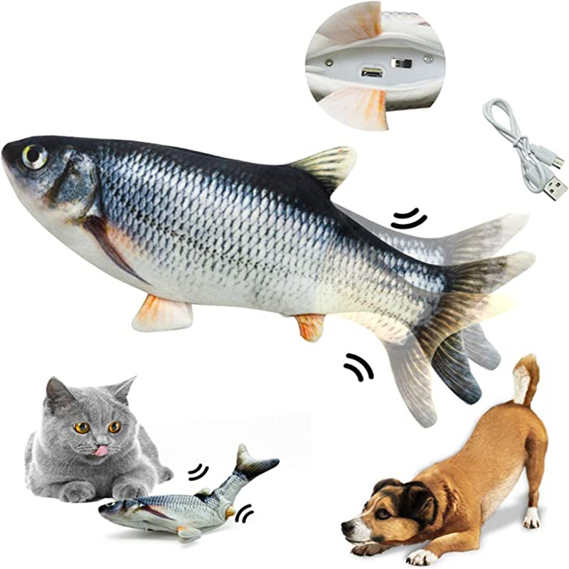 Katzenspielzeug Fisch USB-Aufl – Electric Floppy Fish Dog Toy Bewertung und Preis