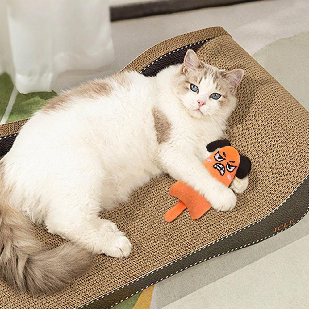 Cartoon Ausdruck Katze Spielze – Catnip Interactive Plush Mouse Bewertung und Preis