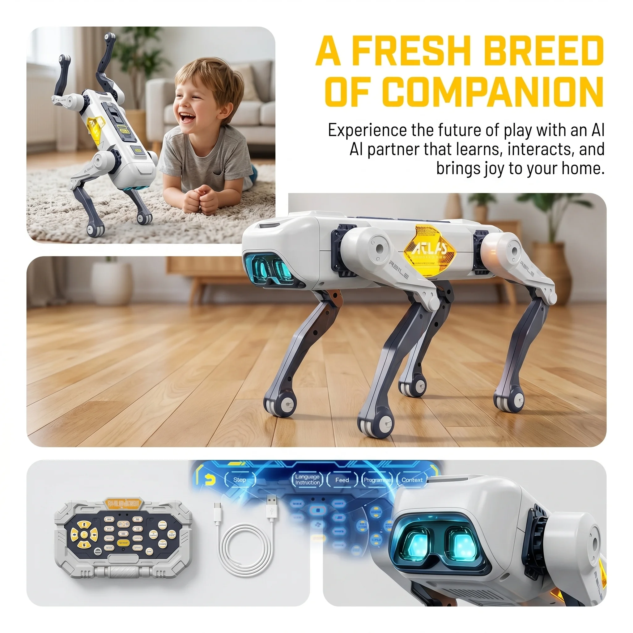 KI-Smart-Roboterhund, Sprach-  – Dog Toys Bewertung und Preis