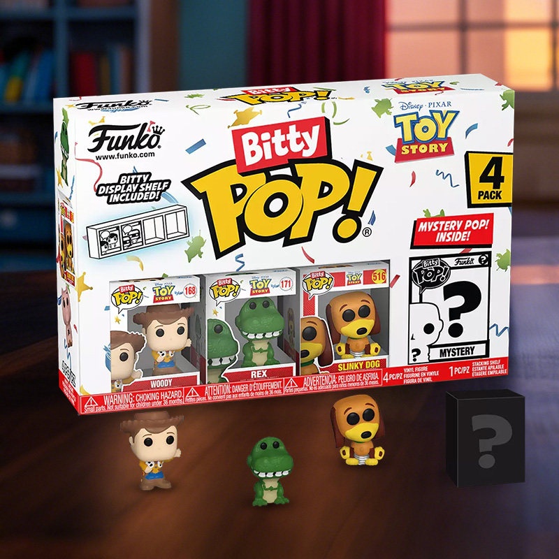 Funko Bitty Pop Toy Story Wood – Interactive Squeaky Plush Dog Toy Bewertung und Preis