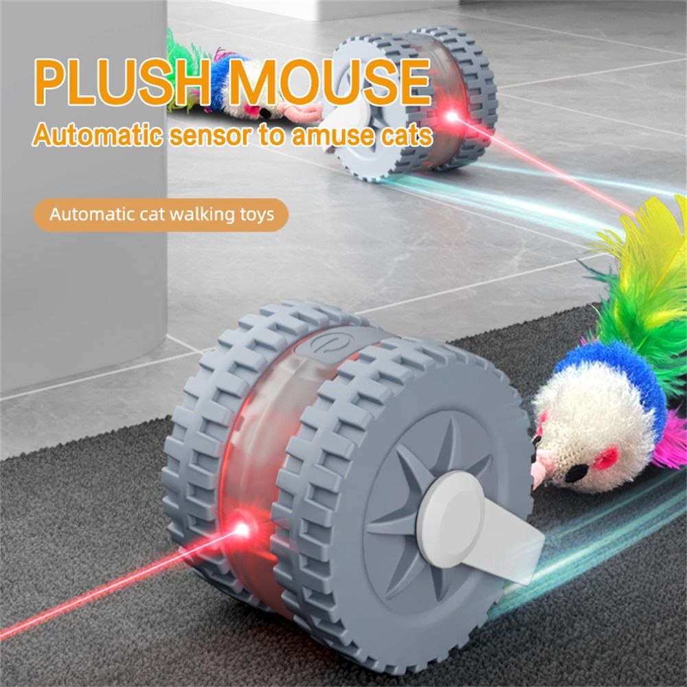 Mit Maus-Schwanz Infrarot-Lase – Laser Pointer Cat Toy Automatic Bewertung und Preis