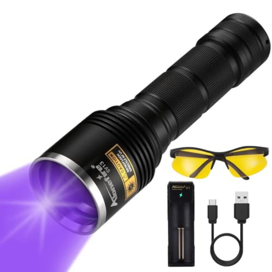 SV13 15W 365nm UV-Taschenlampe – Pet Beds Bewertung und Preis