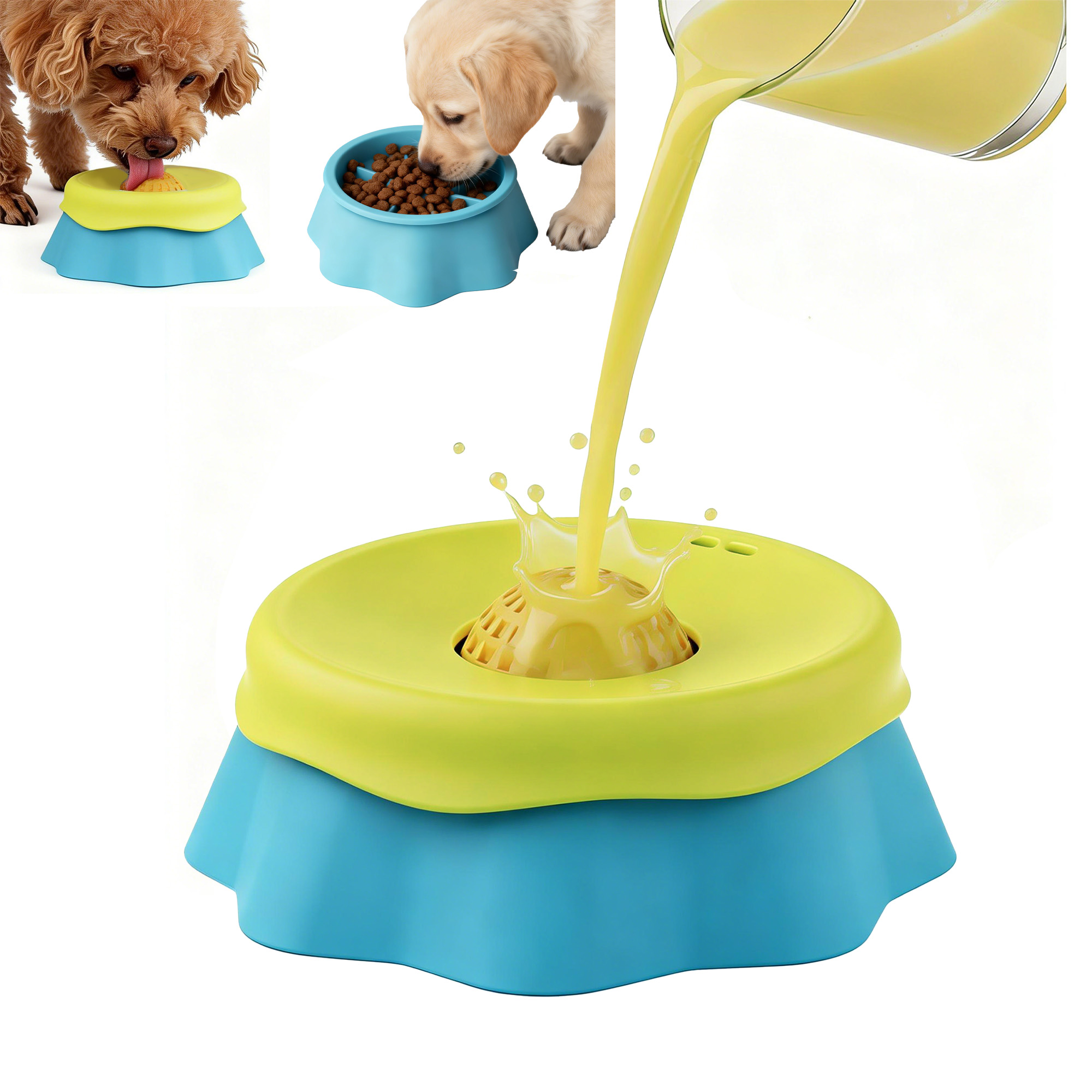 Hunde-Lecknapf, Slow-Feeder-Hu – Dog Puzzle Feeder Toy Bewertung und Preis