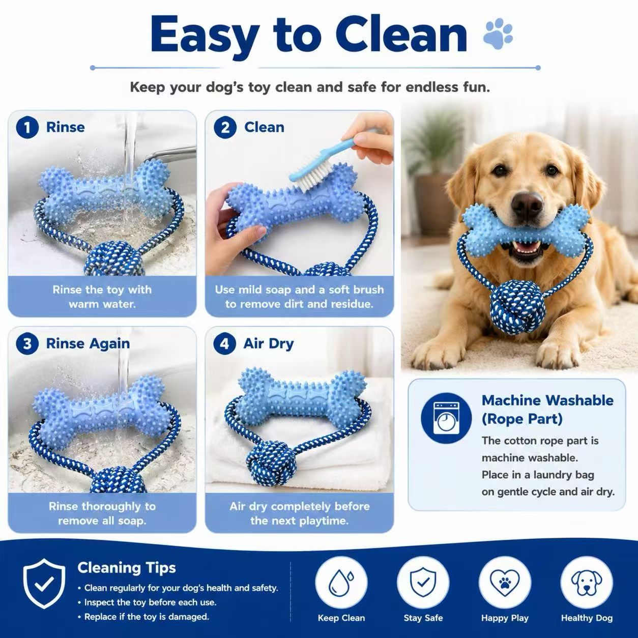 Hundespielzeug zum Kauen für a – Dog Rope Toy Aggressive Chewers Bewertung und Preis